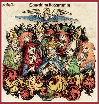 Spanish vs Swedish claims to Gothic heritage:

The 🇪🇸 and 🇸🇪 claims of Gothic origins led to a clash at the Council of Basel in 1434. Before the assembled cardinals and delegations could engage in theological discussion, they had to decide how to sit during the proceedings.