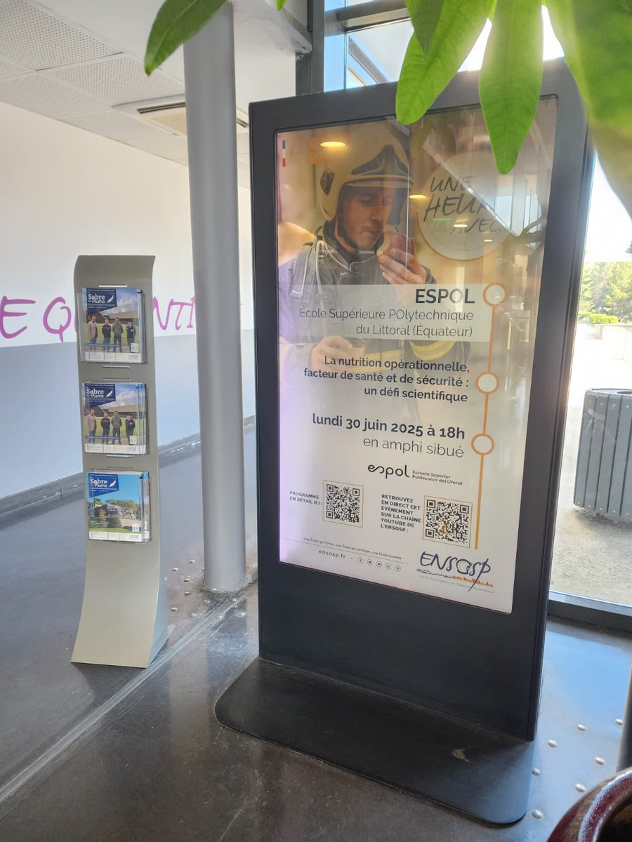 <a href="/ENSOSP/">Ensosp</a> hoy Comenzando la reunión con la Escuela Superior de los Oficiales de Bomberos y de Defensa Civil de Francia para formalizar nuestra cooperación con <a href="/espol/">ESPOL</a> #SomosEspol #GestiónDeRiegos 
<a href="/CIP_RRD_ESPOL/">CIP_RRD</a> <a href="/fcvespol/">Facultad de Ciencias de la Vida</a>