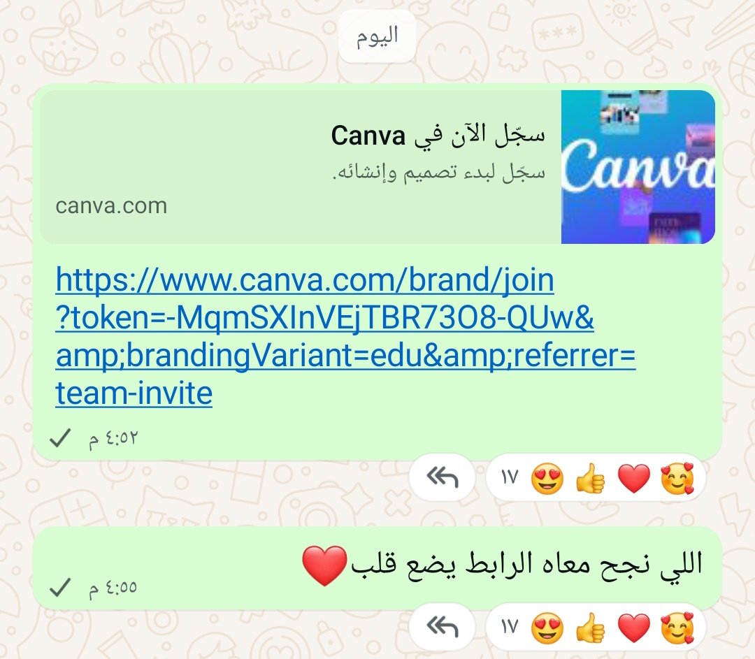 7Ismil7's tweet photo. اللي بدو رابط كانفا برو مجاني موجود بقناتي على وتساب سارع بالانضمام : https://t.co/pborspegmx
----------
سارع قبل ما يكتمل العدد
#CanvaPro #canva  #canva_com_brand_join  
#CanvaProfree #can #canv https://t.co/zPJxkIMY5N