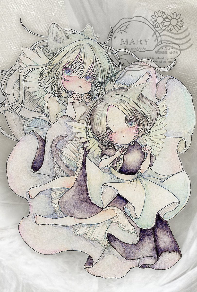 リ*メ様 オリジナル手描きアナログイラスト 28 アート・写真
