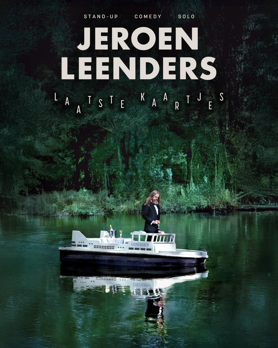 🚨 Jeroen Leenders brengt zijn nieuwe zaalshow ‘Laatste Kaartjes’ vol scherpe inzichten en rauwe humor naar La Madeleine op 5 juni 2026.
🎫 Tickets zijn nu te koop via Ticketlive: bit.ly/4kay20I

#jeroenleenders - #lamadeleine