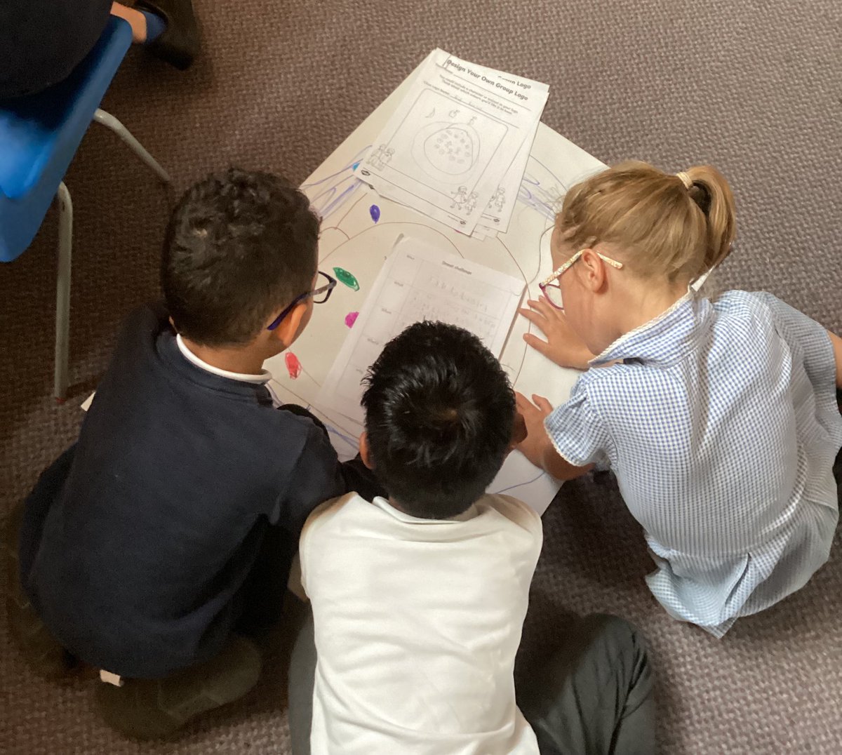 Calow C of E Class Two tweet media