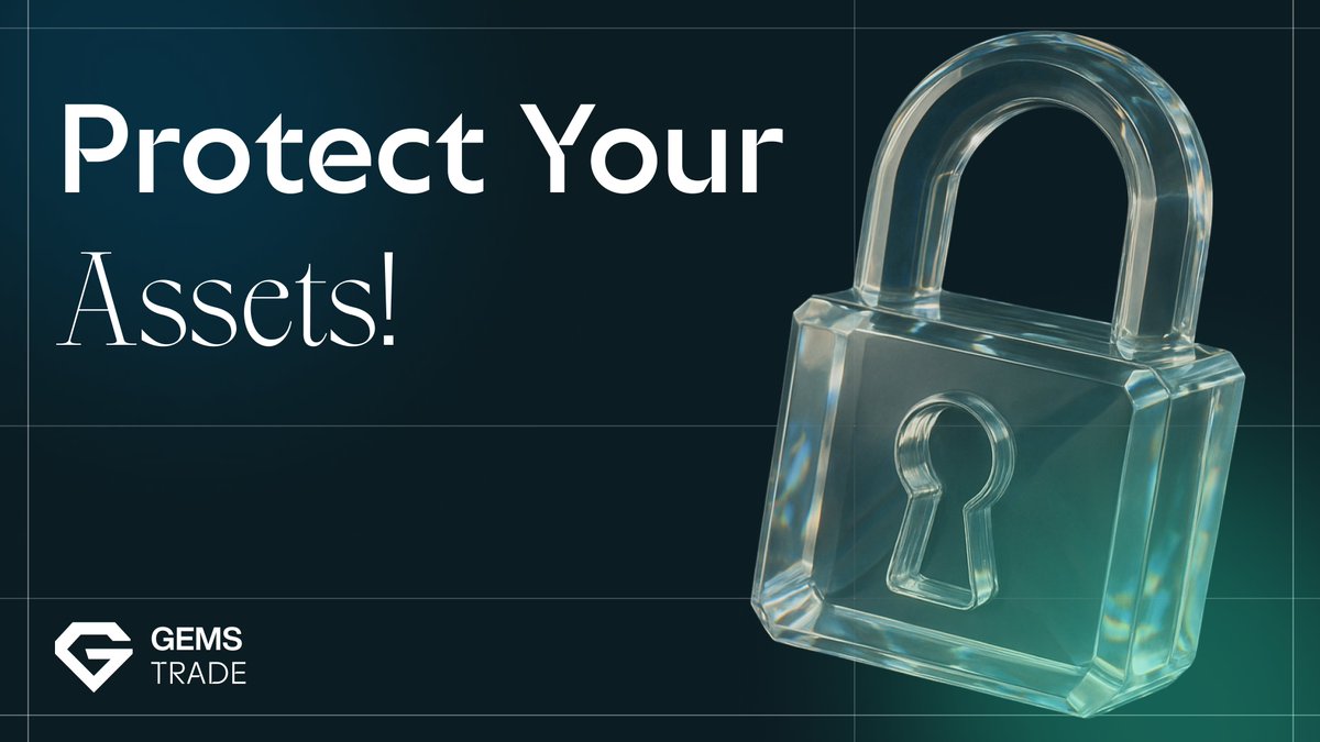 At Gems Trade, security isn’t an afterthought, it’s our foundation.

This June, we’ve boosted our security with:
⚡️Lightning-fast KYC onboarding
🔏Stronger 2FA layers
🪬Tighter account protection, always on

Trade confidently knowing your funds and data are safe. 
#TradeWithGems