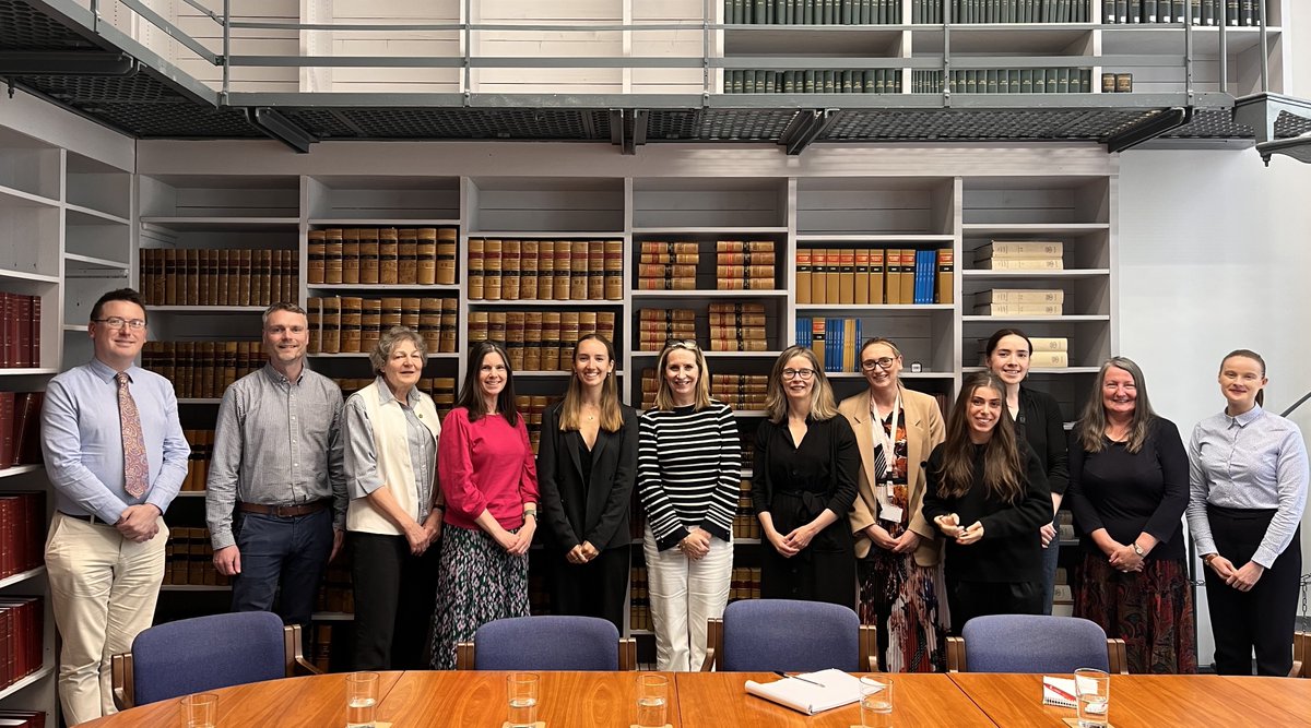 scotlawcom's tweet image. It was a pleasure to welcome Emily Conroy from the South Australian Law Reform Institute to the Commission last week. The visit was a great opportunity to learn more about the Institute’s work and its collaboration with Adelaide Law School. ⚖️📚