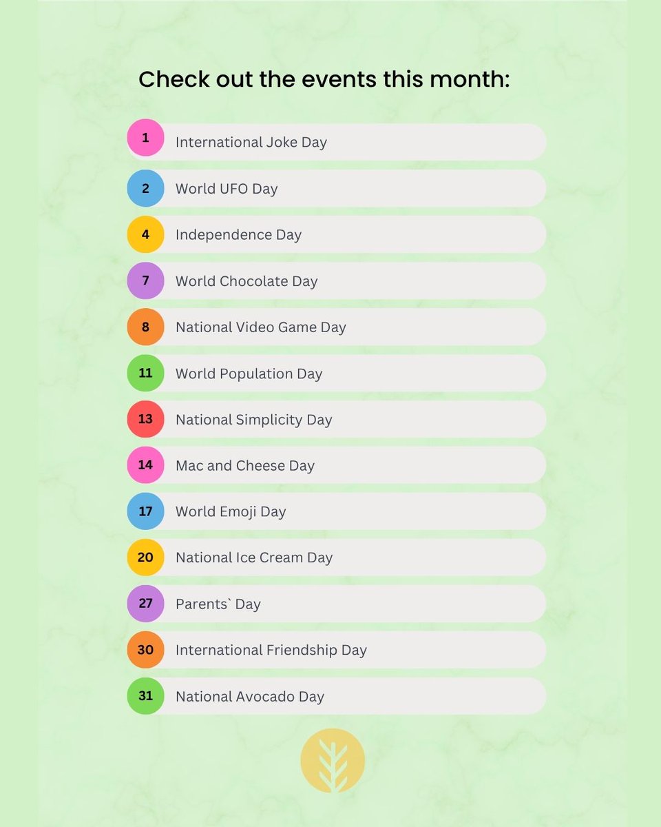 Sociepro_AI's tweet image. 🗓️ Whether you’re a planner or a “post-it-last-minute” pro, this one’s for you. We rounded up all the important dates, and scroll-stopping excuses to post this month.

Save it now → thank yourself later.

#Sociepro_ai #JulyCalendar #PostPlanner #ContentThatConnects #AI