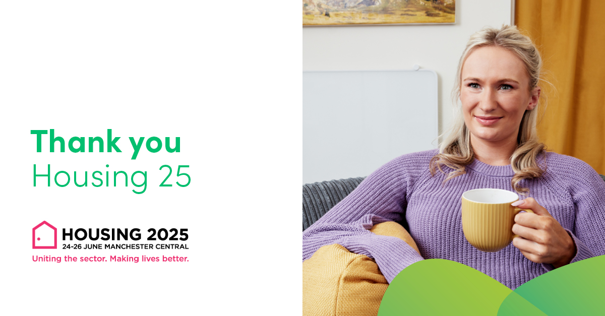 A big thank you to everyone we spoke to at Housing 2025 in Manchester. We're proud to work with housing providers who are ready to act, and to keep pushing for practical solutions that work for every resident. 

#Housing2025 #Decarbonisation