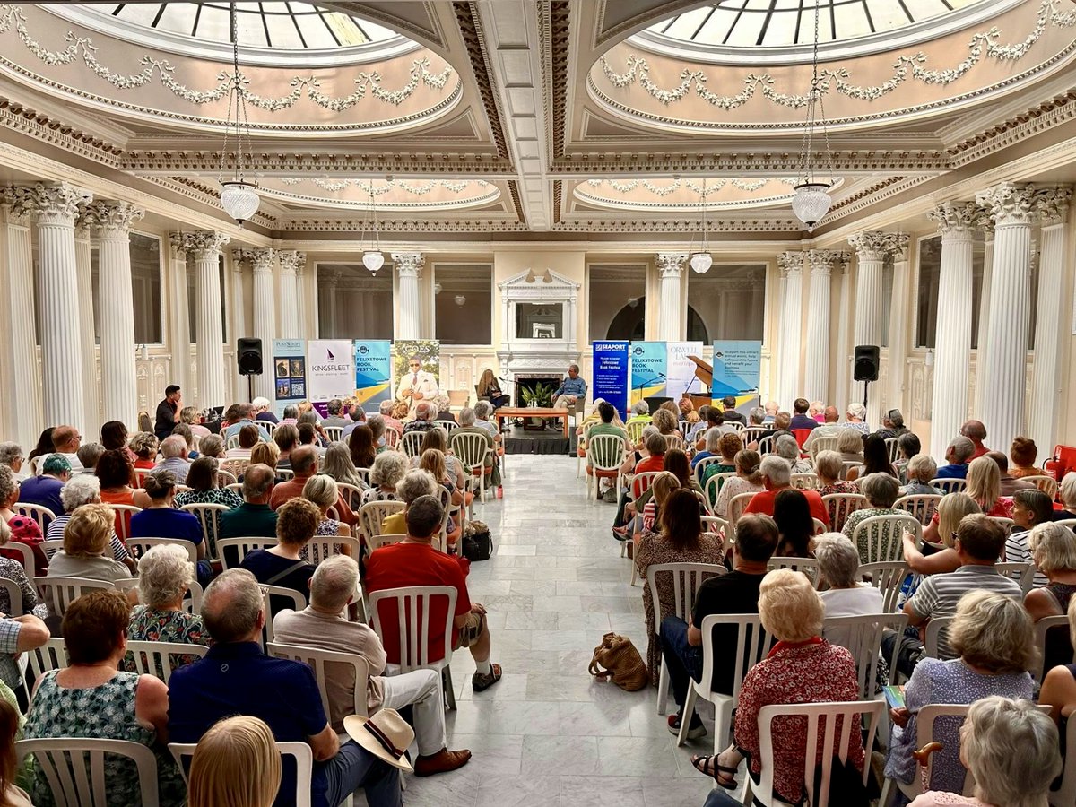 Wow what a fantastic weekend! 🎉

We want to say a huge thank you to all of this year's guest authors, our festival sponsors and supporters, and of course, all of you who came along — we hope you found the talks as interesting, inspiring and thought-provoking as we did. 📚✨