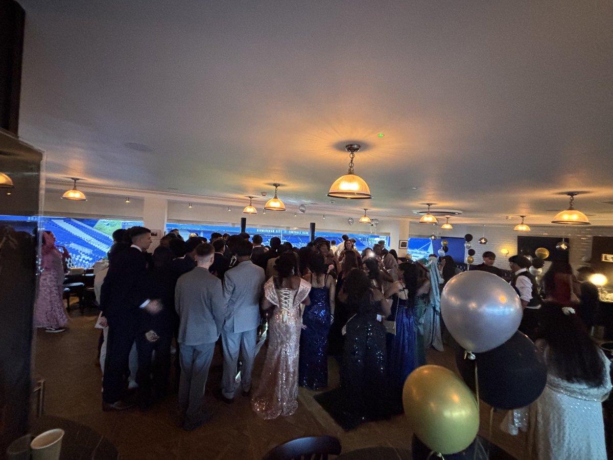 Last Friday's Year 11 Prom at St Andrews <a href="/BCFC/">(C) Birmingham City FC</a>  was a truly special evening. The students looked incredible, full of joy and pride. It was a beautiful celebration of their journey so far.🎇