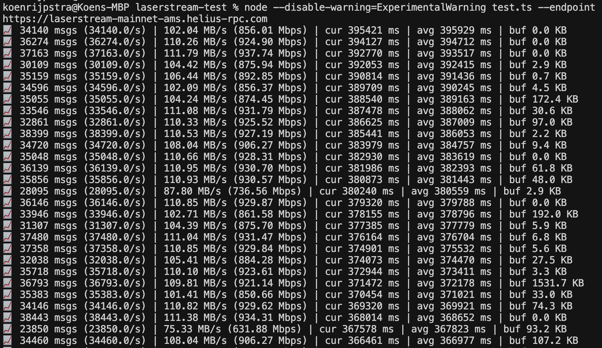 gRPC using Node slow? Sounds like a skill issue to me.
