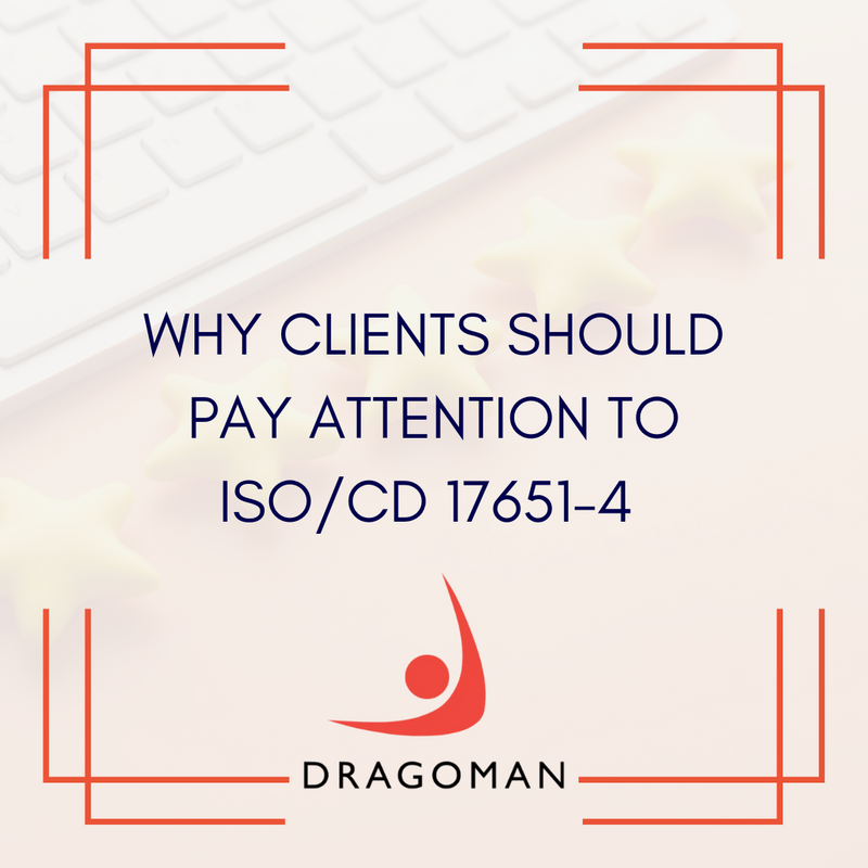 ozaydinumit's tweet image. Final publication of ISO/CD 17651-4 isn&apos;t expected until 2027, so why should clients start paying attention now?

The more up-to-date you are on #QualityStandards, the easier it is to spot LSPs that put quality above all else.

#LanguageServices