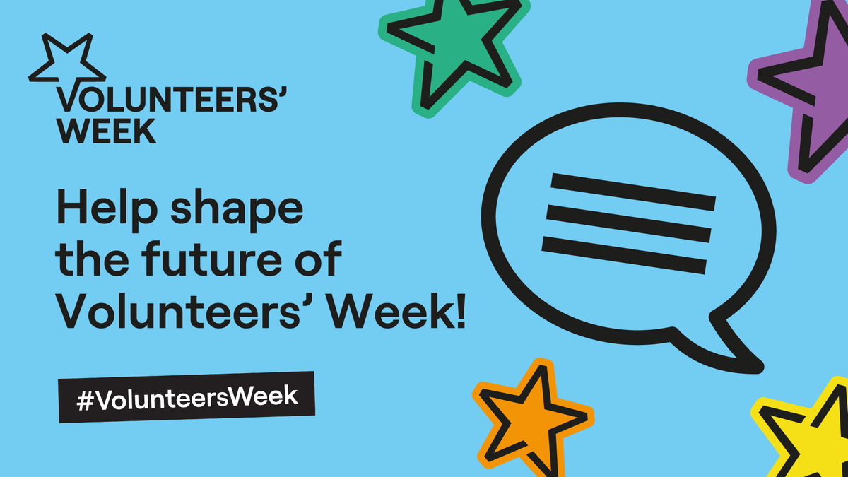 Don’t miss your chance to influence the future of Volunteers’ Week!
We’re collecting feedback to grow the campaign in a way that reflects the amazing people behind it, and that includes you.
Take our quick survey now 👉 bit.ly/VW25survey
🗓️ Closes 1st July
