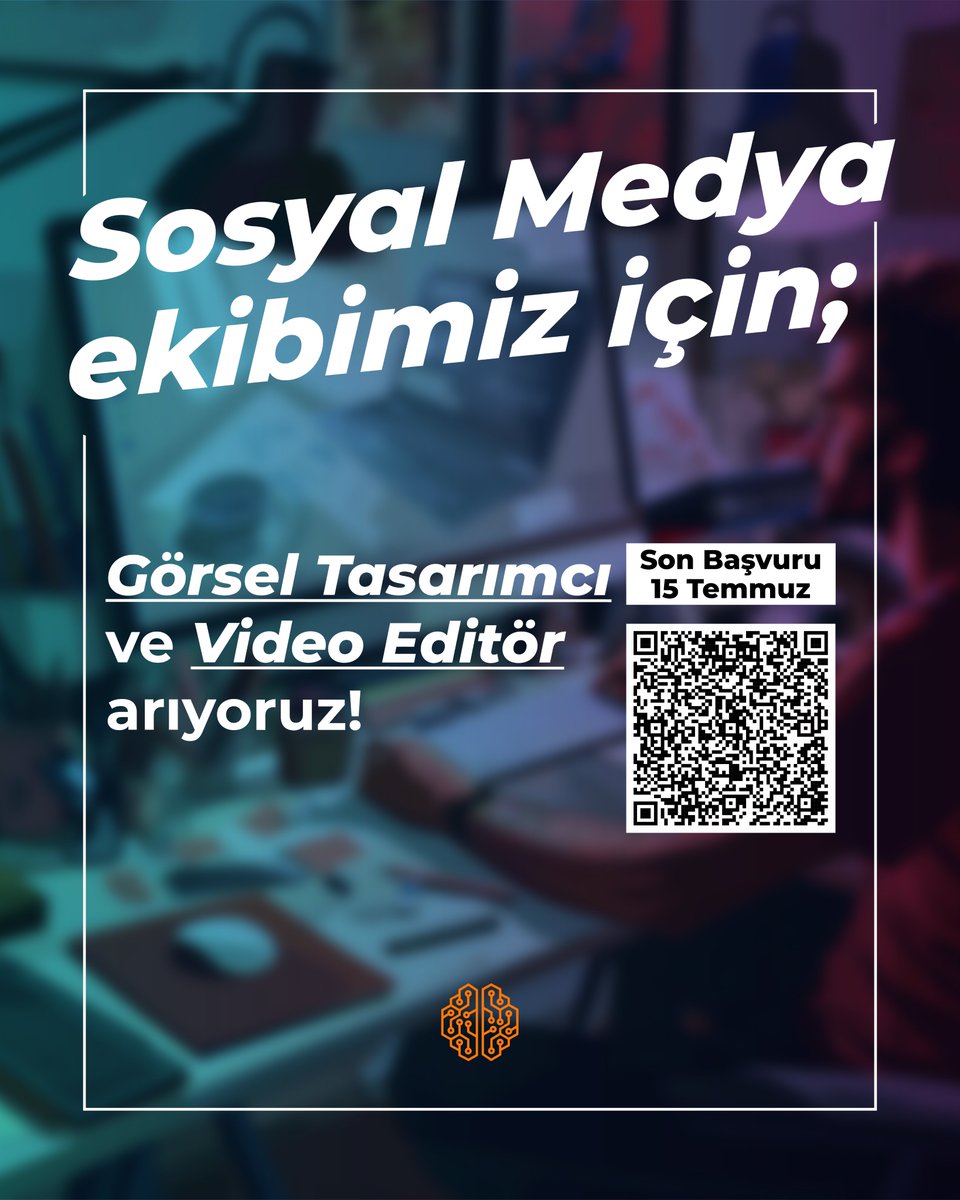 Bebar Bilim Topluluğu Sosyal Medya Ekibi için Gönüllü Başvuruları Başladı!

👉 Başvuru için aşağıdaki formu doldurun ya da görseldeki QR kodu tarayın.

forms.gle/ecDYcVzpNSrRsa…