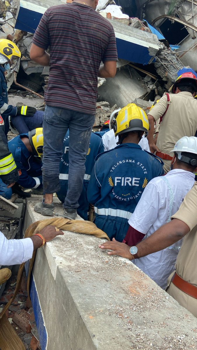 A devastating reactor explosion at Sigachi Industries Pvt Ltd in Pashamylaram on Monday claimed the lives of at least six workers, while leaving several others with injuries. The fire department officials confirmed that they recovered five bodies from beneath the rubble after the