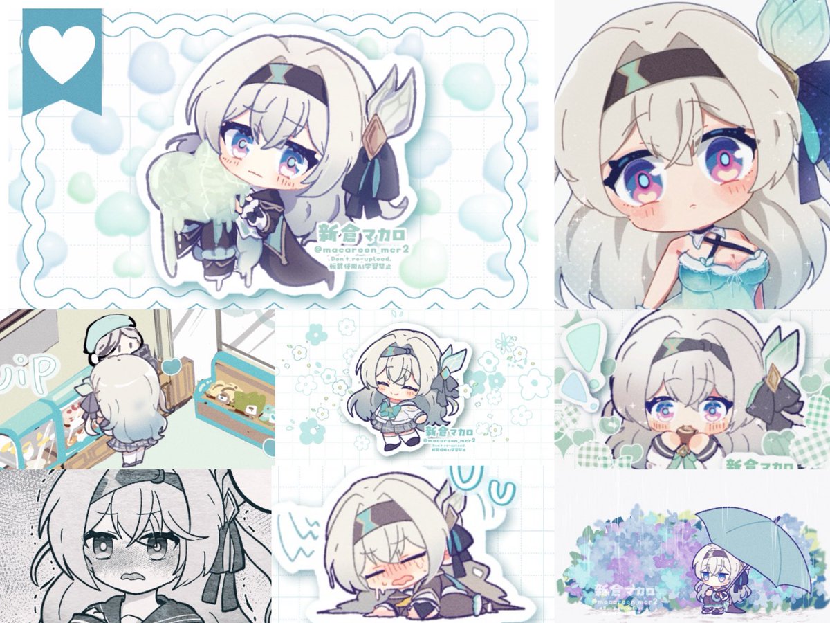 macaroon_mcr2's tweet image. 6月はホタルちゃん沢山描いた！
 #今月描いた絵を晒そう