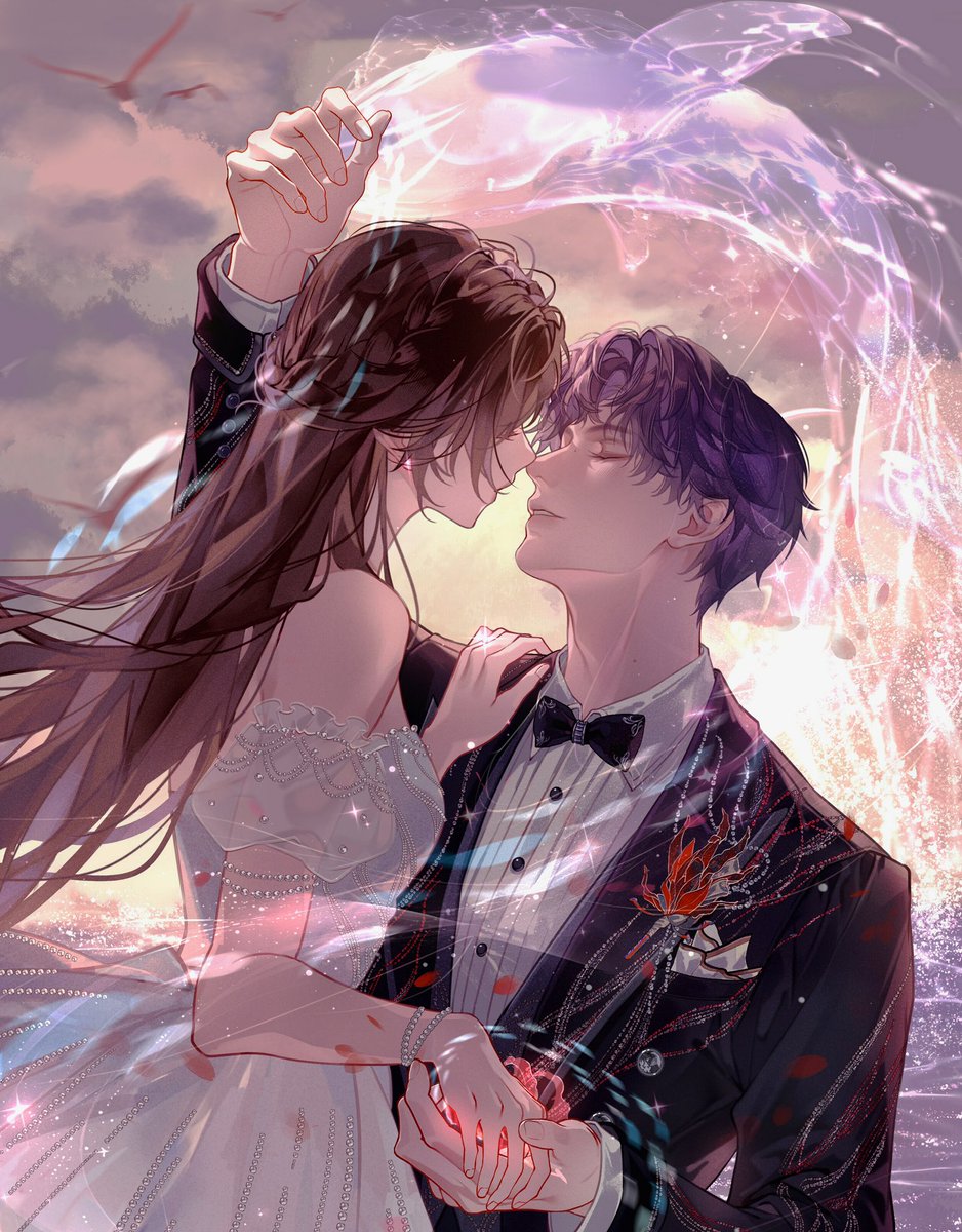 _hualushui_'s tweet image. 以花为名,以浪为纱,以海为誓
#祁煜 #ホムラ #Rafayel #恋与深空 #LoveandDeepspace #恋と深空