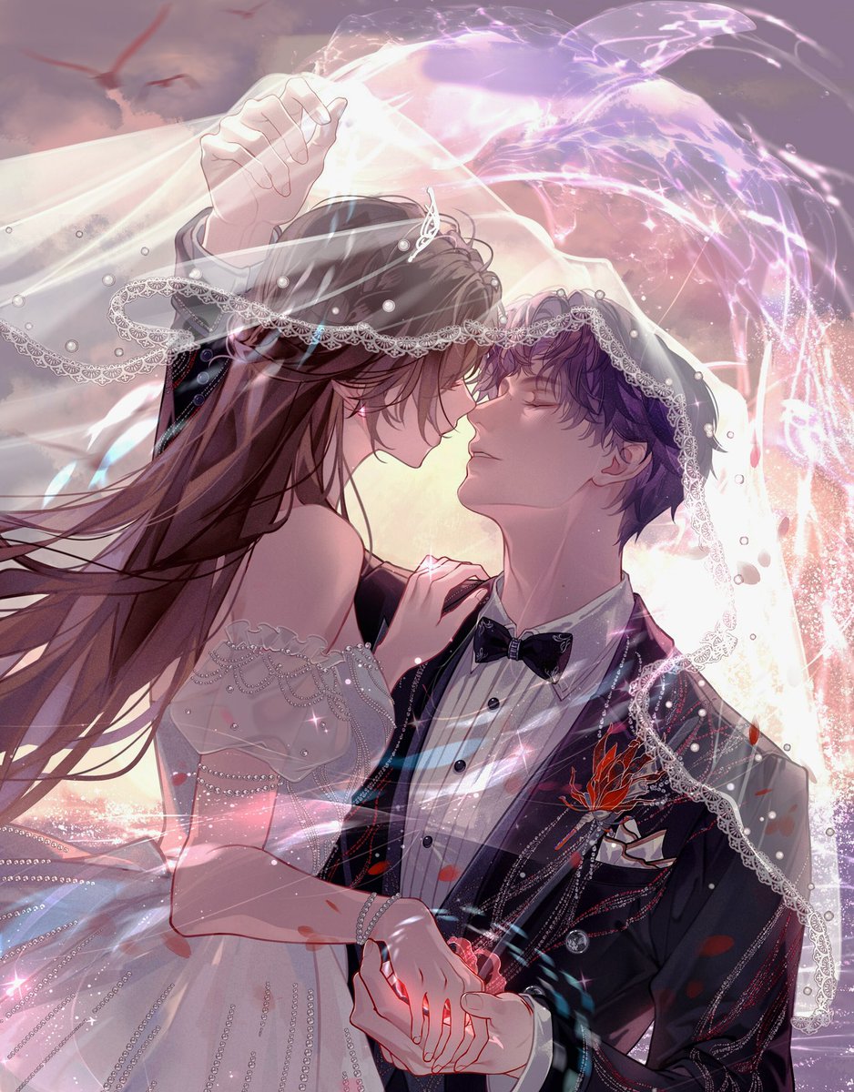 _hualushui_'s tweet image. 以花为名,以浪为纱,以海为誓
#祁煜 #ホムラ #Rafayel #恋与深空 #LoveandDeepspace #恋と深空