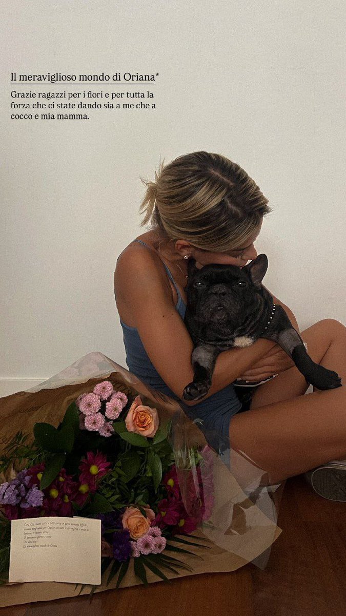 Tutte le nostre energie positive sono per te 🐶🍀 #orianamarzoli