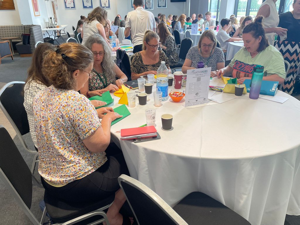 mobiusmathshub's tweet image. LLME Maths Activity: “Make Me Another” Origami Challenge! 🎉 A fun and creative way to explore geometry and problem-solving through paper folding. Maths has never been so hands-on! ✂️📐 #LLMEMaths #OrigamiChallenge