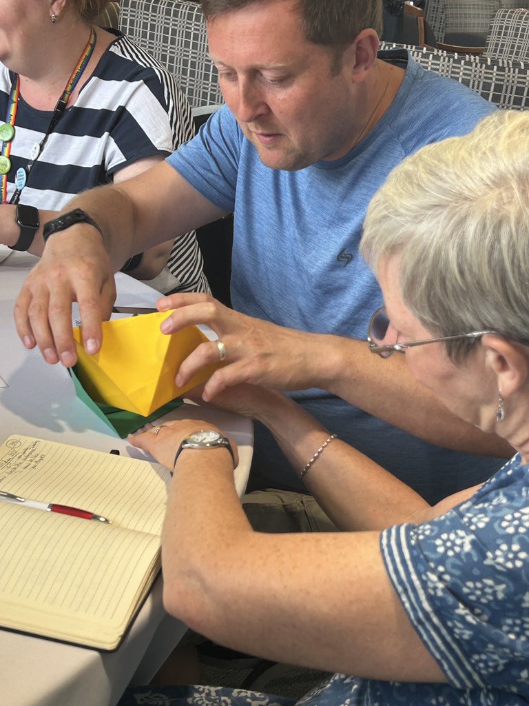 mobiusmathshub's tweet image. LLME Maths Activity: “Make Me Another” Origami Challenge! 🎉 A fun and creative way to explore geometry and problem-solving through paper folding. Maths has never been so hands-on! ✂️📐 #LLMEMaths #OrigamiChallenge