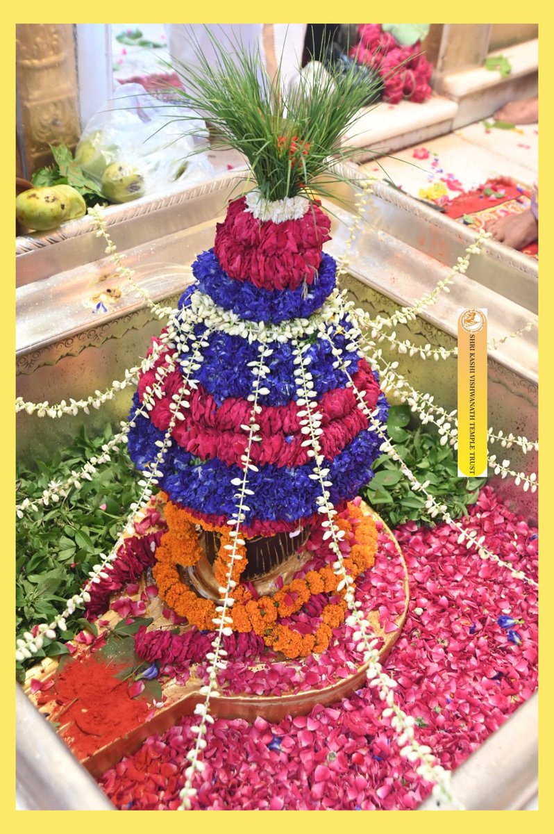 ShriVishwanath's tweet photo. श्री काशी विश्वनाथ जी की मध्यान्ह-भोग आरती I
#kashi #darshan #kashivishwanath #VishwanathDham #blessings https://t.co/jVv6AXHN0b