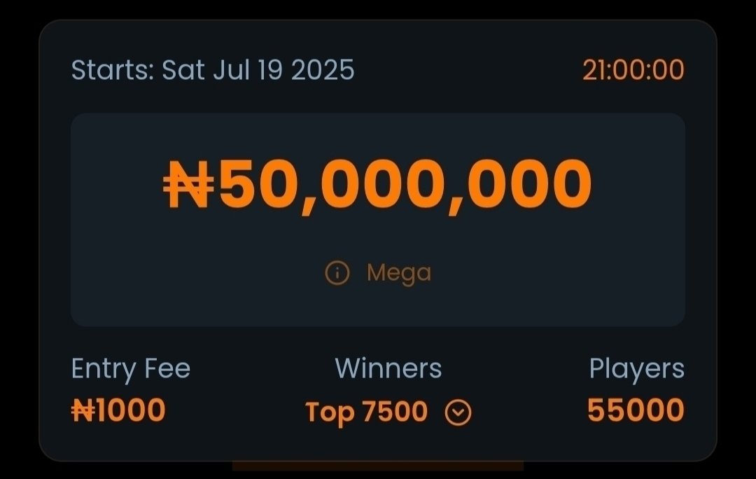 stack_tips's tweet photo. I just made another stack for the ₦50M game💸😋
It's a must that we enter the top leaderboard and I will try to put us there😉

Use the code 141632 or the link below to play the game as it is or make your own edit😁
Link👇🏽
https://t.co/jH3W3RnSpl

#TheStackProf https://t.co/l40Pi7AiWv