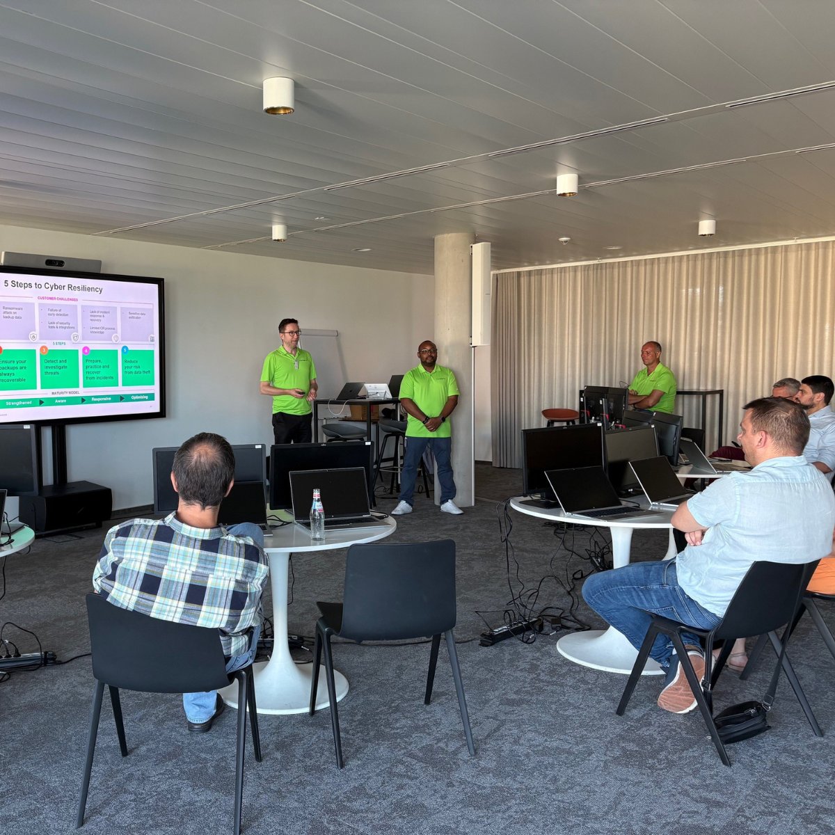 🚀Ransomware Defense Workshop with <a href="/Cohesity/">Cohesity</a> 

#Ransomware #CyberResilience #DataSecurity #Cohesity #ProximusNXT #Cybersecurity #ITLeadership #RansomwareDefense #Workshop #Luxembourg #BusinessContinuity