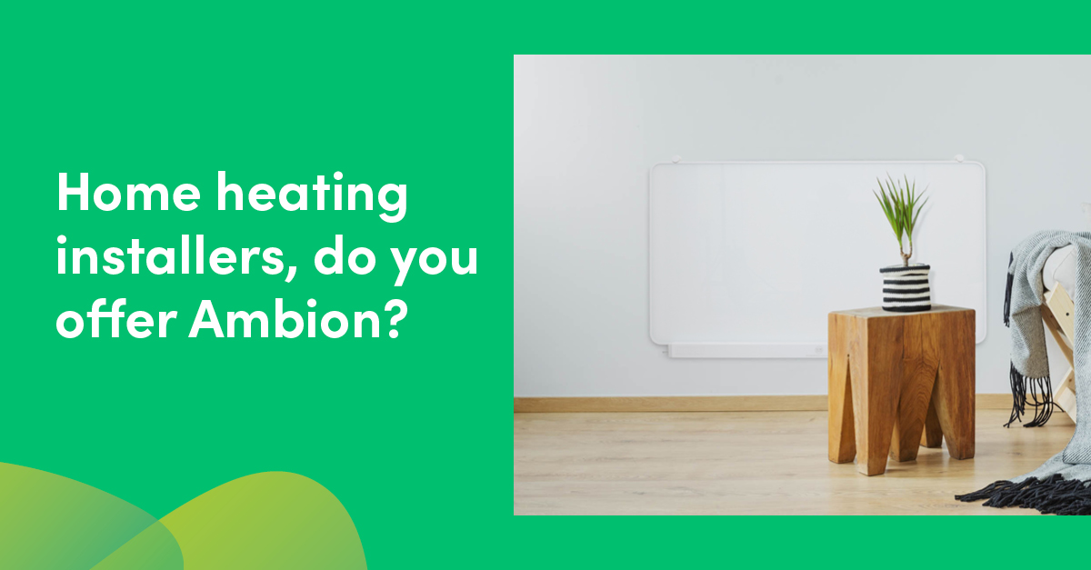 The race to decarbonise home heating is on. If you're an installer or contractor looking for an affordable, low-carbon option, we're here to support you. 

Learn more: ambionheating.com/installers/ 

#InstallerSupport #Decarbonisation