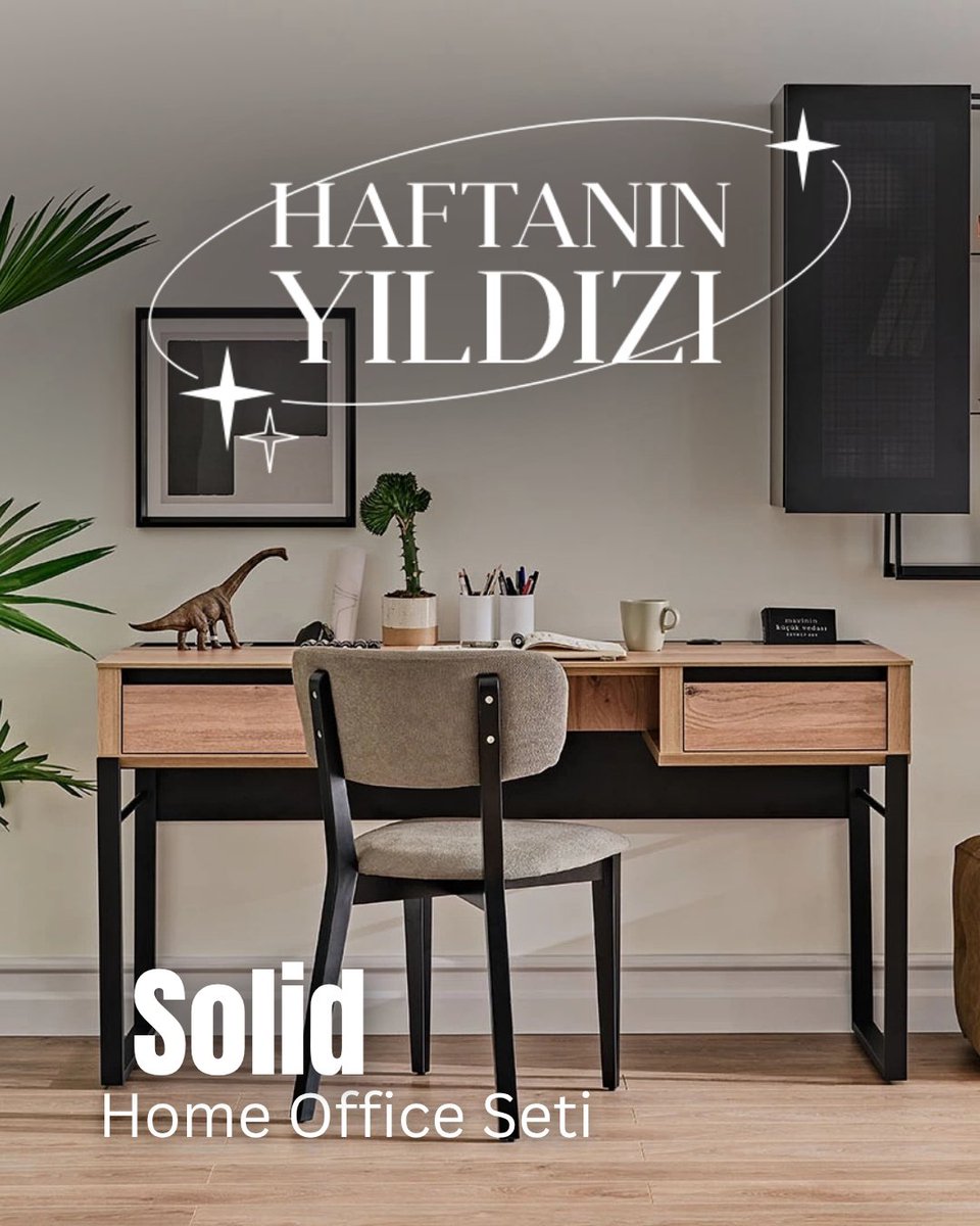 İşinize renk katın! 🌟💻
Solid Home Office Seti ile ofisinizde verimlilik ve şıklık bir arada! 😎

#Doğtaş #SolidHomeOfficeSeti