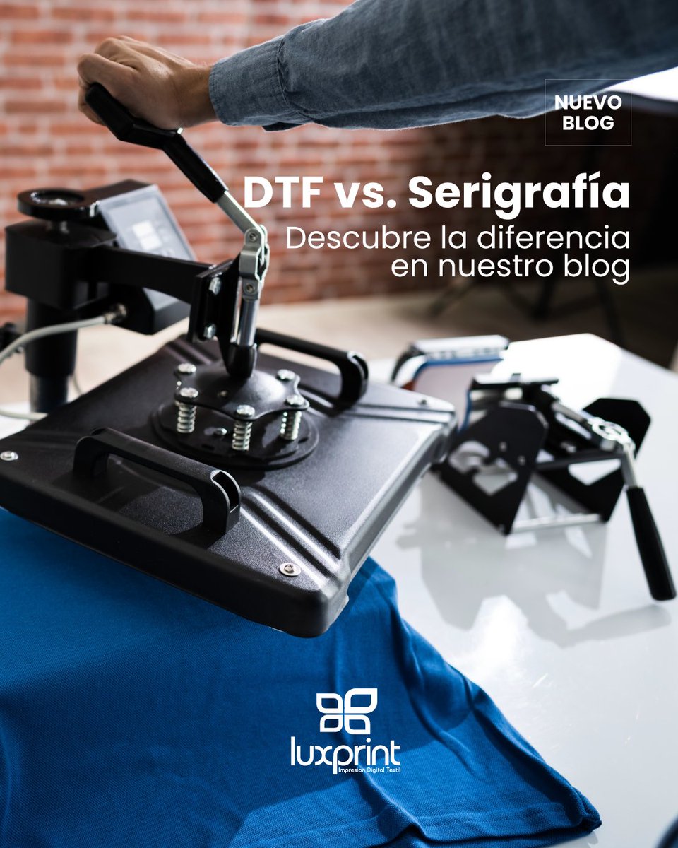 luxprint1's tweet image. 🎨 ¿DTF o Serigrafía?
No, no es un combate… ¡Pero casi!
Descubre cuál técnica se adapta mejor a tu diseño y por qué.
🧵 Te lo contamos en el blog.

🔗luxprint.es/blog

#Luxprint #serigrafía #DTF #nuevoblog #Luxprintblog