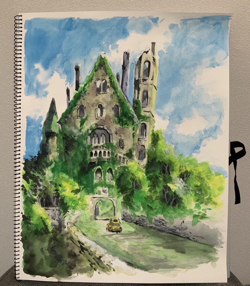 apfel19498604's tweet image. 古城　#カリオストロの城