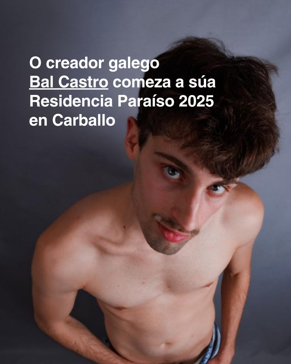 Bal Castro comeza a súa Residencia Paraíso no Pazo da Cultura de Carballo. 💫

🕺O creador galego mergullarase ata o día 13 de xullo no proceso de creación de ‘Instinto desexo’. Poderemos ver o ‘work in progress’ da peza no vindeiro FIOT!
