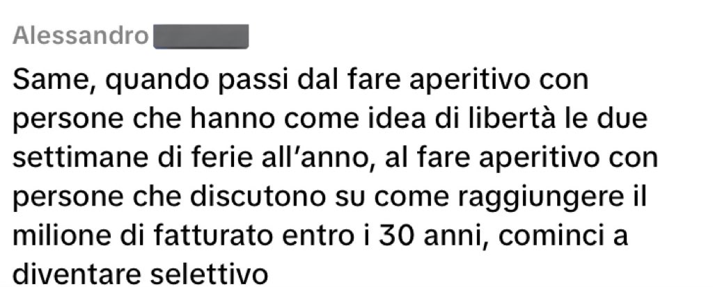 ma porco dio ahshahshsh pensa te se a fare aperitivo devo andarci con un demente convinto che uno schema piramidale lo porti a fare il milione dio cane ti correggo lo spritz con il cianuro figlio di puttana