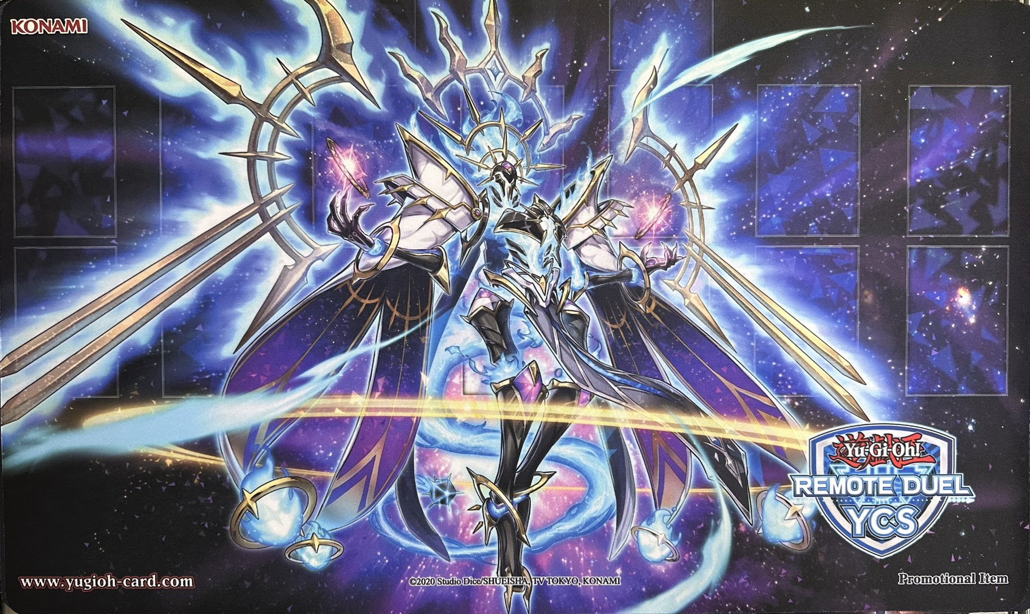 未開封　遊戯王　クロノダイバーリダン　クロノダイバー パーペチュア　プレイマット 未開封品】クロノダイバー・パーペチュア/リダン プレイマット