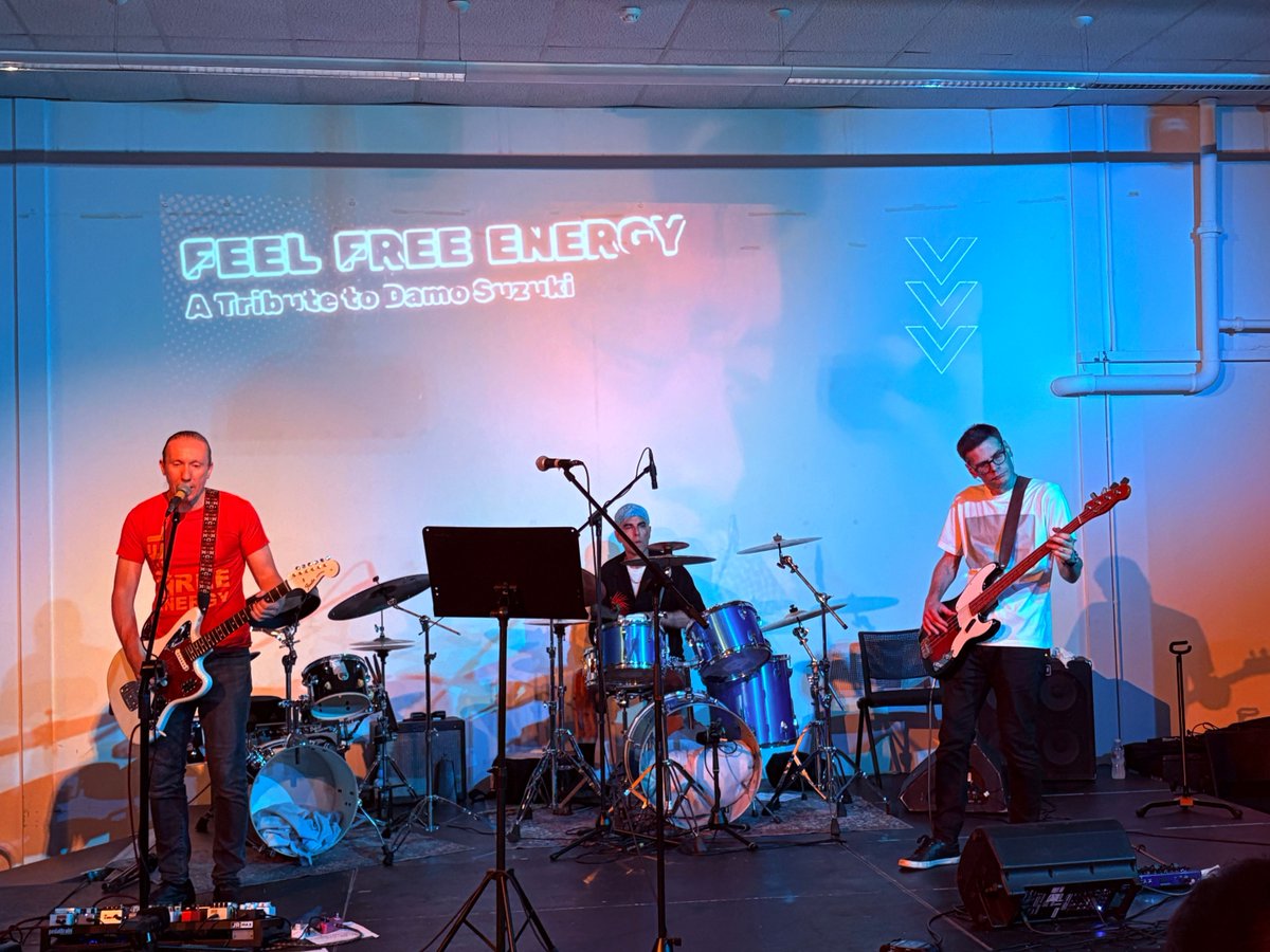 Huge thanks to everyone who joined us at Merton Art Space on Saturday for a powerful evening celebrating Damo Suzuki’s life Special thanks to Elke Morsbach for sharing her stories &amp; love. <a href="/TunedIn_LDN/">Tuned In</a>

#DamoSuzuki #BoNingen #JahWobble #TianQiyi #Azzures #TheWireMagazine