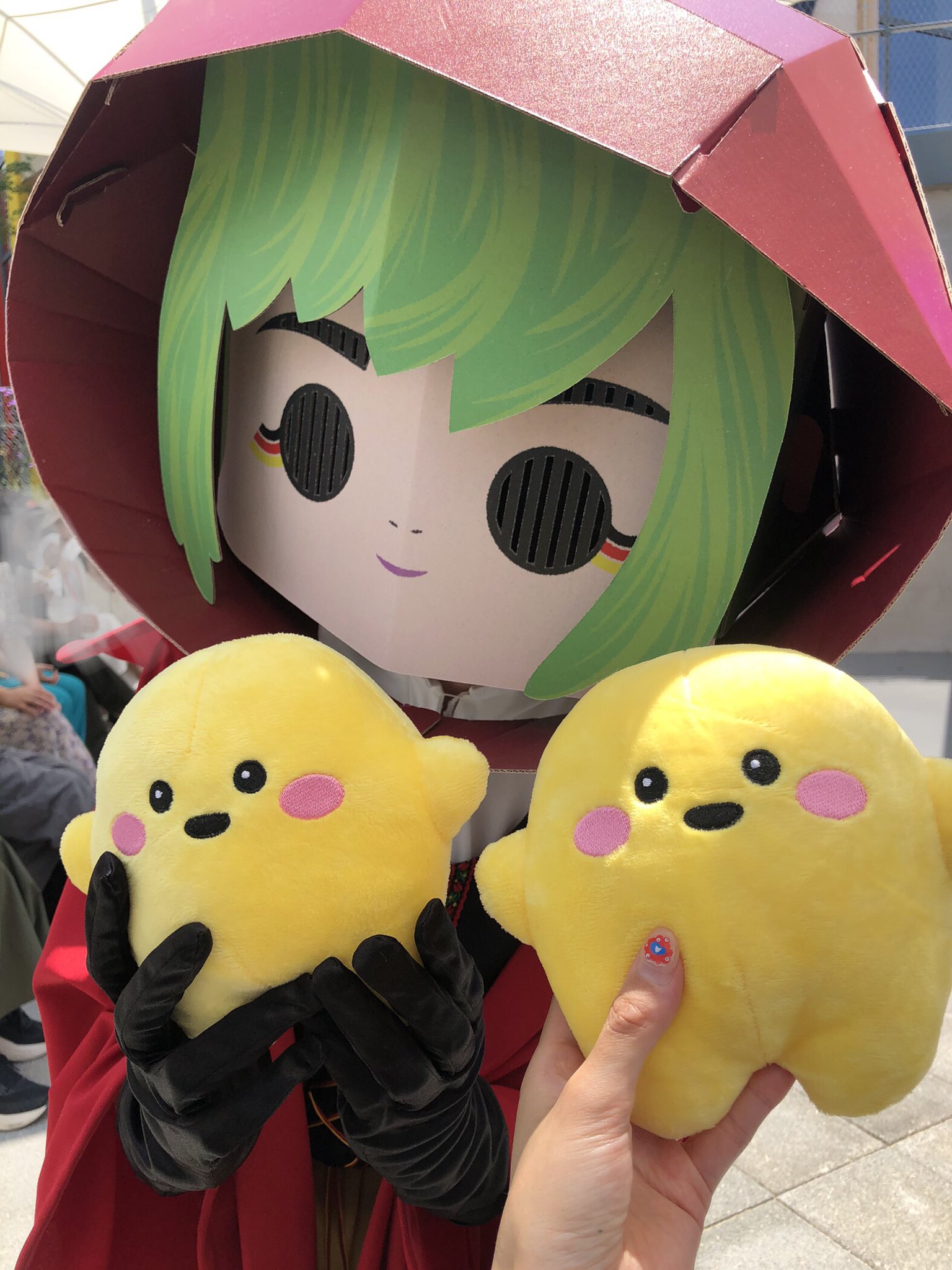 万博限定・即完売品 次回入荷未定 サーキュラーちゃん ぬいぐるみ大小セット 新品 万博 ドイツ サーキュラー ぬいぐるみ 大小 2種類セット - メルカリ