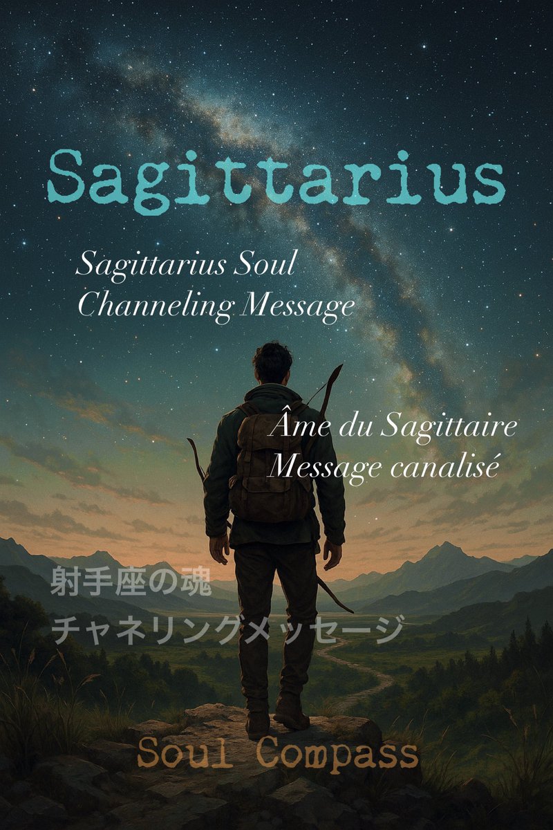 SoulCompass111's tweet photo. Sagittarius Soul
Channeling Message

#射手座の魂 #SagittariusSoul #ÂmeDuSagittaire
#チャネリングメッセージ #ChannelingMessage #MessageCanalisé
#魂の探求 #SoulJourney #astrologie 
#射手座 #LearningThroughLife #astrology 
#SoulCompass #SagittariusEnergy https://t.co/9yJJxKMGK6