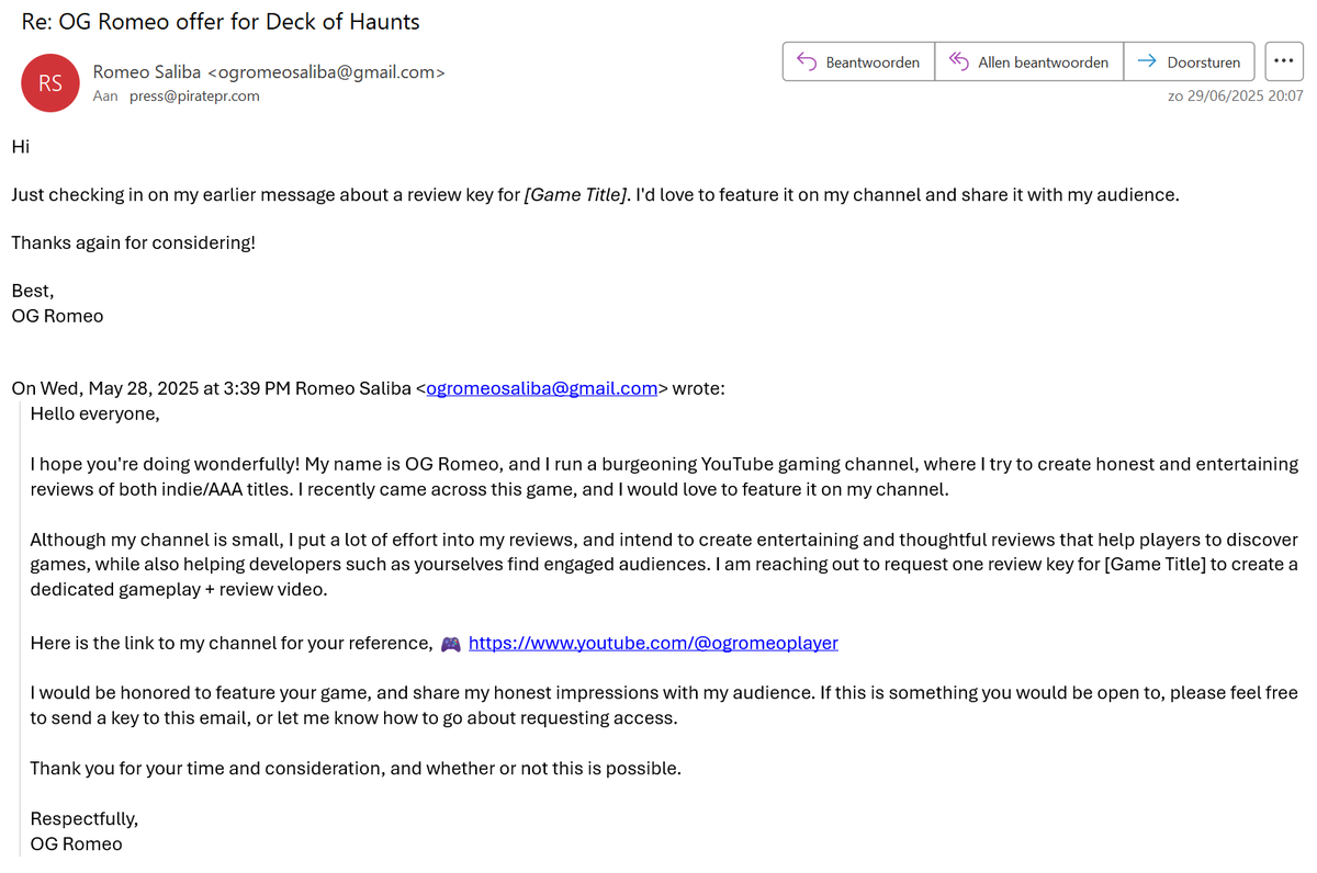 Pirate PR tweet media