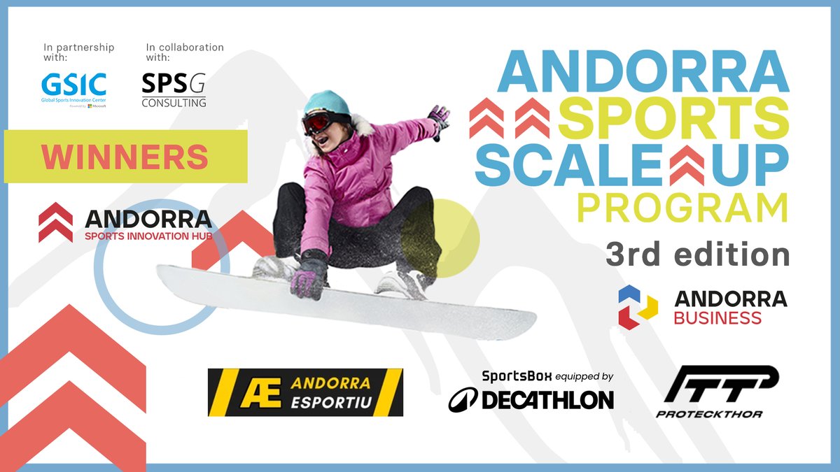 Andorra Business (@andorrabusiness) on Twitter photo 💡 Un projecte andorrà, entre els tres guanyadors de la tercera edició de l’Andorra Sports Scale-Up Program. L’objectiu és ajudar aquestes empreses a escalar les seves solucions. 🔎ow.ly/h2xC50Wic4k #InvestinAndorra <a href="/Sport_GSIC/">Sport GSIC🥇</a> <a href="/AndorraEsportiu/">Andorra Esportiu</a> #SportsBox <a href="/Proteckthor_ESP/">proteckthor_ESP</a> 💡 Un projecte andorrà, entre els tres guanyadors de la tercera edició de l’Andorra Sports Scale-Up Program. L’objectiu és ajudar aquestes empreses a escalar les seves solucions. 🔎ow.ly/h2xC50Wic4k #InvestinAndorra <a href="/Sport_GSIC/">Sport GSIC🥇</a> <a href="/AndorraEsportiu/">Andorra Esportiu</a> #SportsBox <a href="/Proteckthor_ESP/">proteckthor_ESP</a>