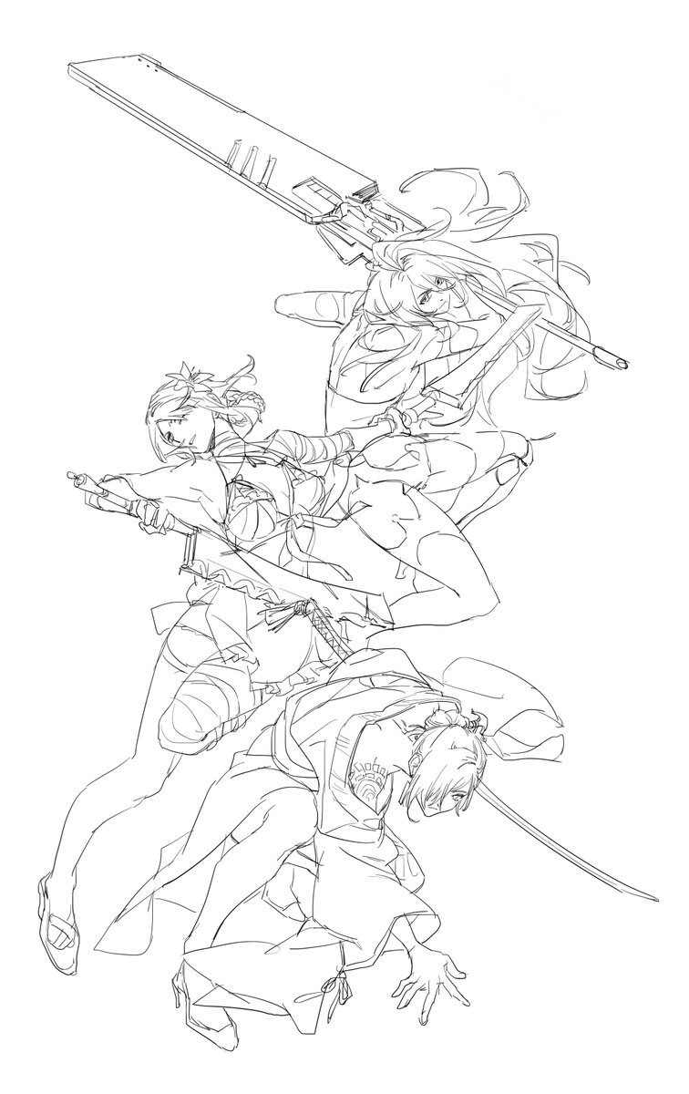 galbe_back's tweet image. 니어시리즈 그림