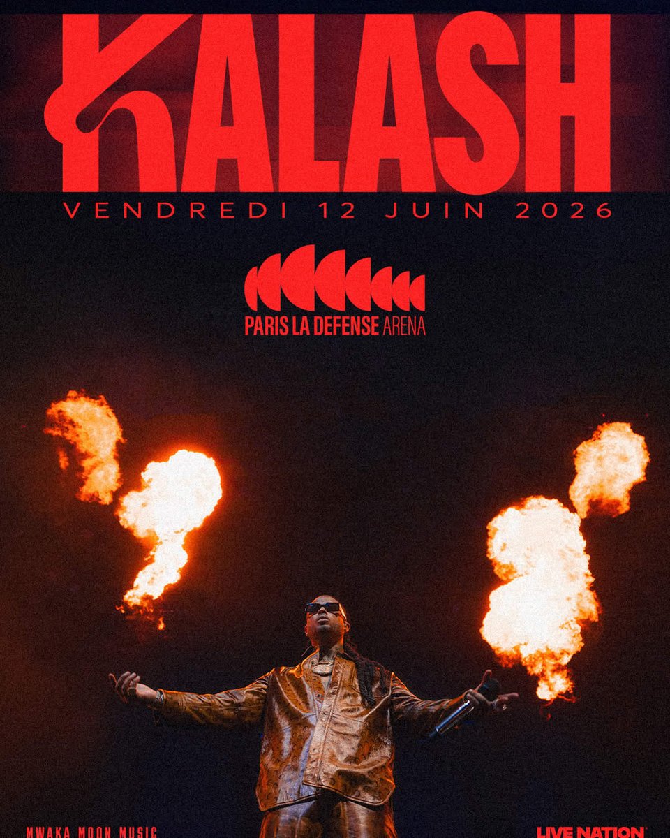 merciticket's tweet photo. 🎤 Kalash – 12 juin 2026 @ Paris La Défense Arena
🔥 Carré Or déjà sold out… sauf chez Merci Ticket
🎟️ Billets garantis | Service premium
📩 booking@merciticket.fr
👉 https://t.co/isSFVMZn5Q
#Kalash #MerciTicket #BilletterieVIP #CarréOr #ConcertParis https://t.co/bm8imThrRH