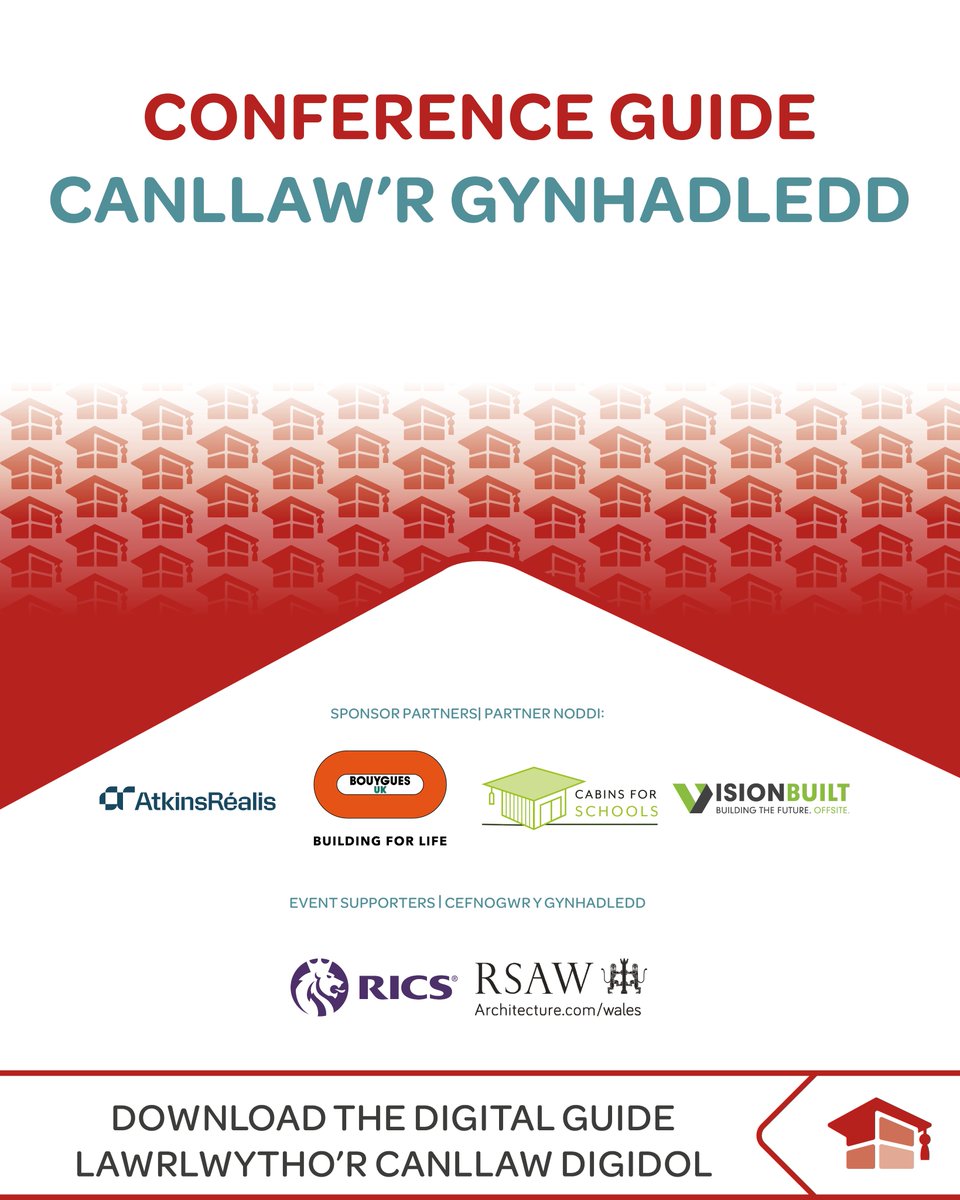 The wait is nearly over, download the digital guide | Mae’r aros bron ar ben, lawrlwytho’r canllaw digidol

👉 Download the digital guide | Lawrlwytho’r canllaw digidol lnkd.in/e8y88f6s
👉 Book your place | Archebwch eich lle: bit.ly/4jFIkWg
