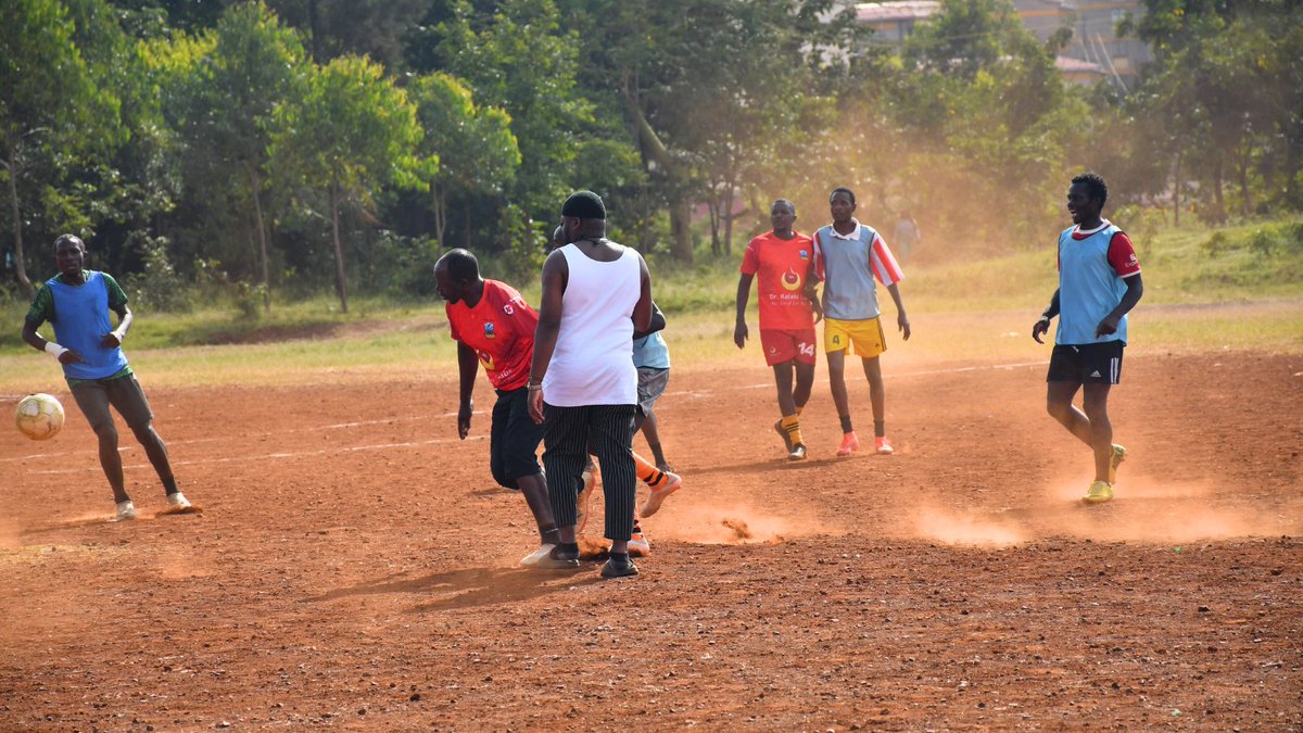 E-PLUS MEDICAL SERVICES (@ems_kenya) on Twitter photo Glimmers from our friendly match with Darajani GOGO FC this past Friday.
We teamed up with <a href="/KenyaRedCross/">Kenya Red Cross</a> and braced for a thrashingโฆ but held our own in a close 0โ1 match! ๐๐ช
As proud sponsors of DGFC, we salute their stellar season and 10-year impact in Kibra. ๐ Glimmers from our friendly match with Darajani GOGO FC this past Friday.
We teamed up with <a href="/KenyaRedCross/">Kenya Red Cross</a> and braced for a thrashingโฆ but held our own in a close 0โ1 match! ๐๐ช
As proud sponsors of DGFC, we salute their stellar season and 10-year impact in Kibra. ๐
