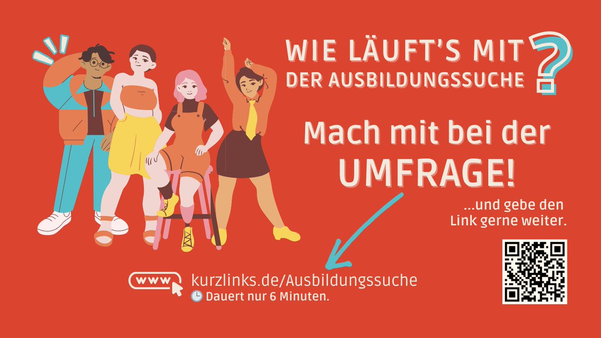 GStilling's tweet image. Ausbildung in Berlin? Fehlanzeige? Viele suchen, wenige finden. Jetzt mitmachen bei der Umfrage zur #Ausbildungssuche in Berlin kurzlinks.de/Ausbildungssuc… Dauert nur 6 Minuten. Für mehr Gerechtigkeit und echte Bildungschancen! #AusbildungJetzt #DGB #Ausbildungsumlage