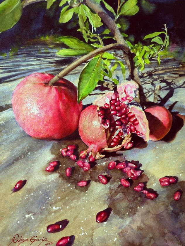 Suluboya (watercolor), Rukiye Garip
45 cm x 35 cm   (17 in x 14 in)