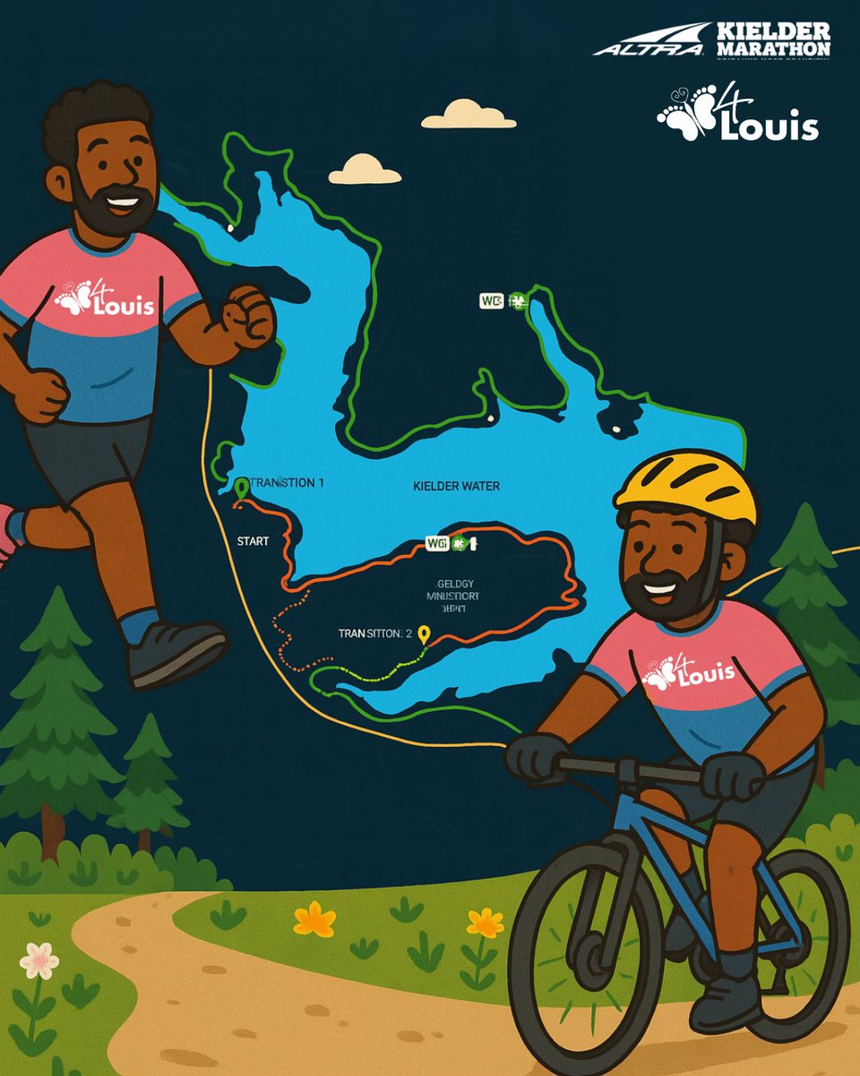 _4Louis's tweet image. 🚨 FINAL SPACES!
Kielder multisport event:
🏃‍♀️10KM run – 🚴34KM bike – 🏃6.4KM run
Stunning course. Epic views. Support 4Louis 💜

✅ 1 solo spot
✅ 1 team relay (of 3)

📍 Sign up: register.enthuse.com/ps/event/Kield…
#KielderChallenge #4Louis #RunBikeRun