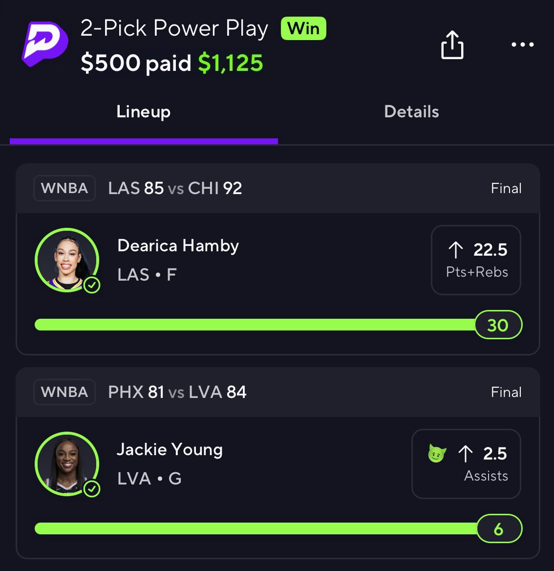 PotionPicks's tweet photo. ANOTHER EASY CASH ON THE FREE PLAY. Could’ve had more cashes from the Discord

GET MORE PLAYS HERE:
https://t.co/1SovpYSSdk…

#MLB #nba #WNBA #PrizePicks #SportsGambling #sportsbet #SportsBettingX #GamblingTwitter #DFS https://t.co/E9lUsNcPVr
