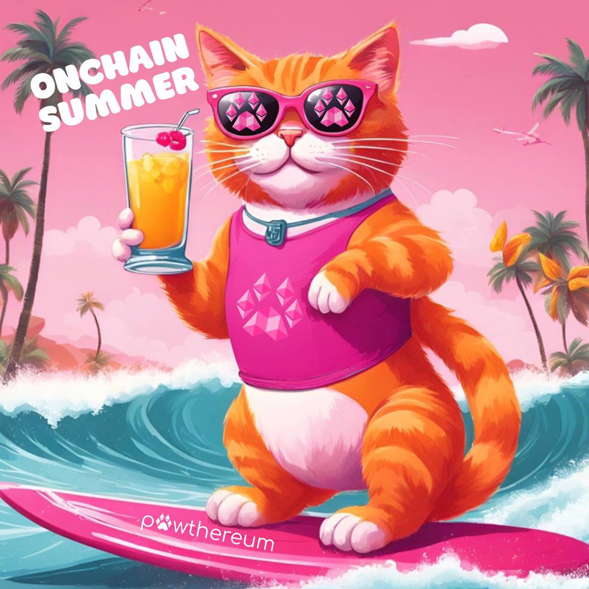 Gm all and happy monday 😻🌴

We can't think of any better way to kickstart the week, than with a donation and celebrate onchain summer on <a href="/base/">Base</a> 🫶

Stay tuned 👀