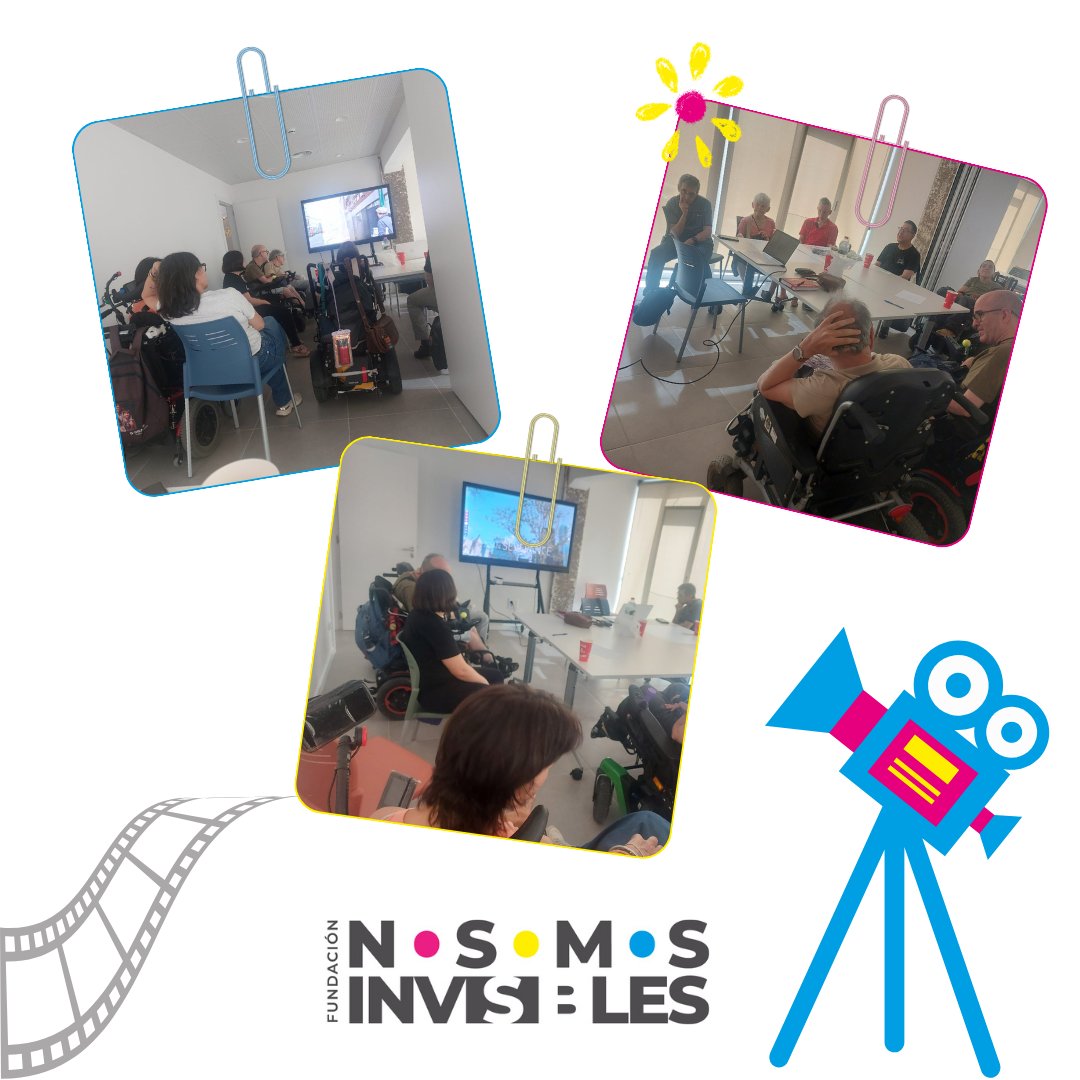 🎬 Risas, reflexión y comunidad en nuestro cinefórum con “No me chilles que no te veo”.

Una peli divertida que nos hizo hablar de inclusión, empatía y diversidad funcional.

Gracias a quienes lo hicieron posible. ¡Seguimos! 💜

nosomosinvisibles.org/un-cineforum-p…