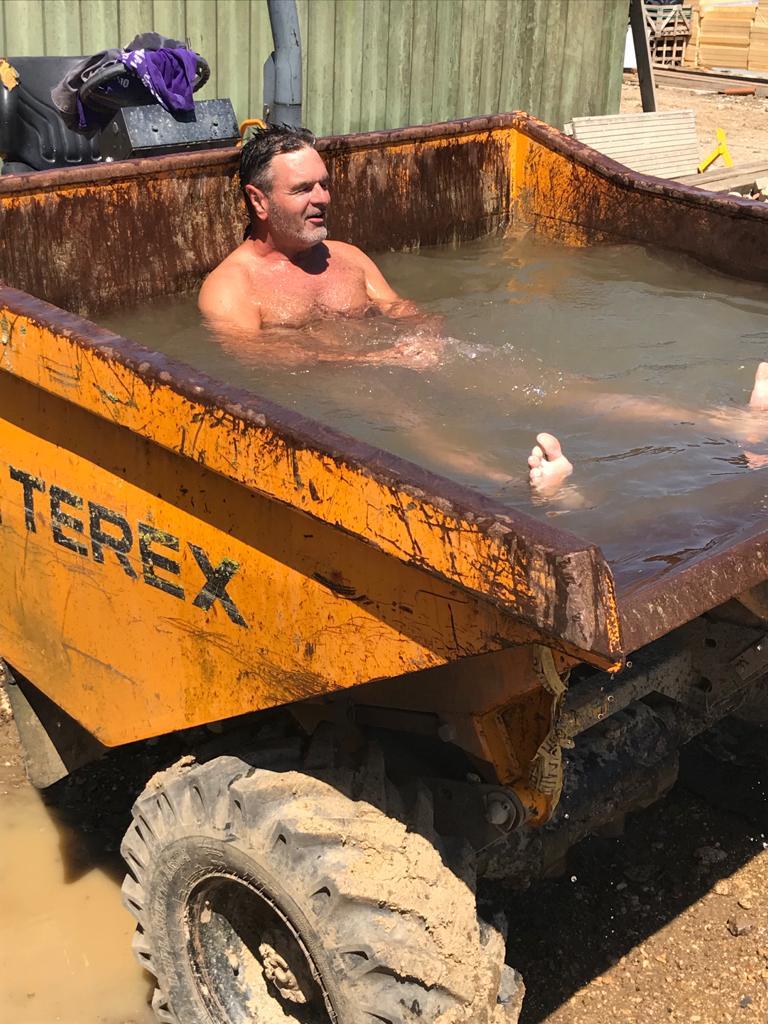 AMPM Construction (@ampm247ltd) on Twitter photo Another day of suncream and keeping cool on-site for the ampm team today as they work through the mini #heatwave2025! 🔥 Another day of suncream and keeping cool on-site for the ampm team today as they work through the mini #heatwave2025! 🔥