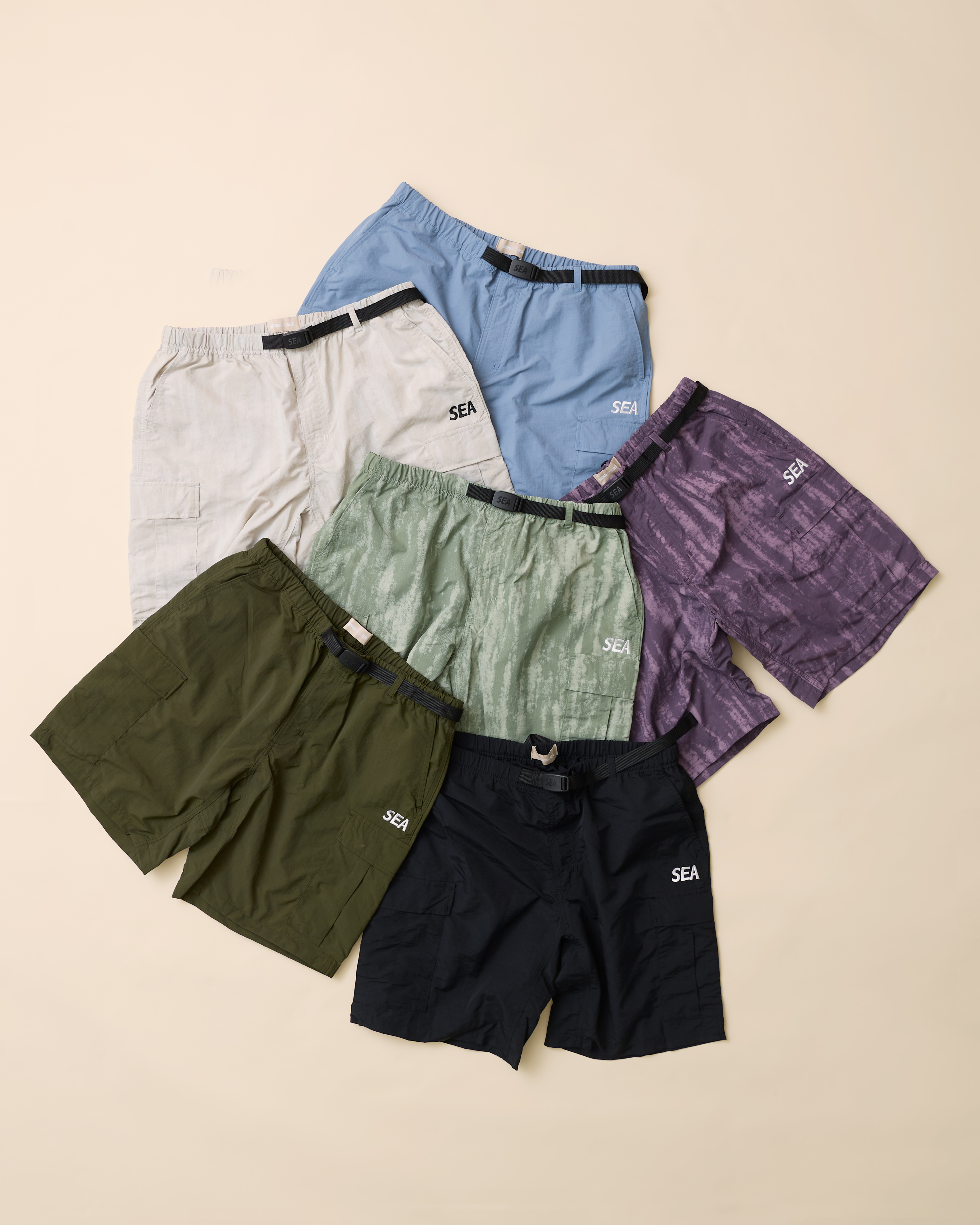 WIND AND SEA NYLON SHORTS